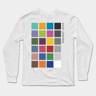 Color checker Long Sleeve T-Shirt